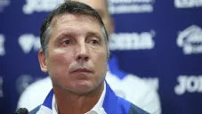 Siboldi en su presentación con Cruz Azul