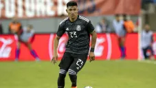 Jesús Gallardo durante un partido contra Estados Unidos