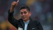 Jorge Campos durante el partido de despedida de Rafa Márquez