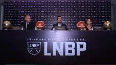 Alonso Izaguirre, Sergio Ganem y Xóchitl Lagarda en conferencia