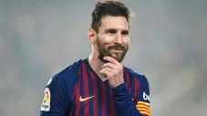 Leo Messi, tras un duelo con el Barcelona