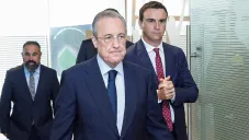 Florentino Pérez, en un evento del Real Madrid