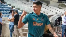 Edson Álvarez, después de un partido del Ajax
