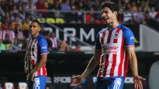 Briseño se lamenta durante un juego con el Rebaño