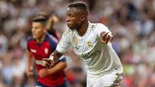 Vinícius Jr., en juego del Real Madrid contra Osasuna