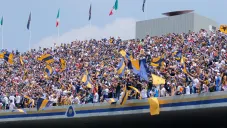 Afición de Pumas en el Estadio Olímpico Universitario