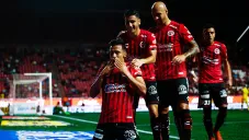Tijuana festeja gol contra Morelia
