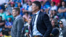 Siboldi en el partido contra Pachuca