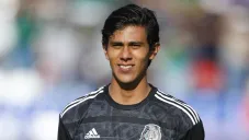 José Juan Macías, en un juego con el Tri Sub 22