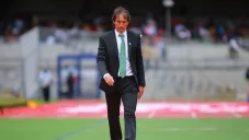 Almada, tras un partido de Santos