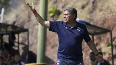 José Treviño durante un partido con Monterrey Sub 17