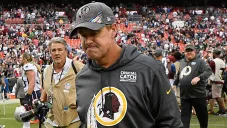 Jay Gruden reacciona tras perder un partido con Redskins