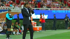 Almeyda, durante su etapa con Chivas