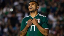 Tecatito Corona se lamenta en juego con el Tri