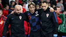 Luka Modric salió lesionado del duelo ante Gales