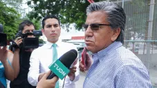 Raúl Arias habló ante los medios de comunicación