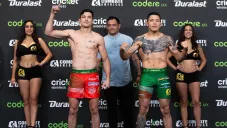El pesaje previo a Combate Américas Monterrey