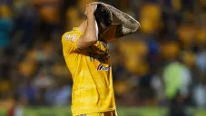 Gignac, en lamento durante el partido