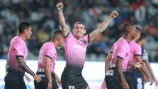 El festejo del gol de Mauro Fernández