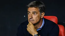 Míchel González, durante un partido de Pumas