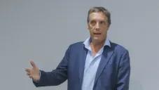 Ares de Parga, en una conferencia de prensa