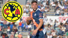 Lucas Cavallini celebra una anotación con el Puebla