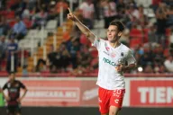 Jesús Angulo festejando gol