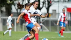 Partido entre Chivas Femenil y Pumas celebrado en Verde Valle
