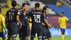 Selección Mexicana Sub 17 celebrando un gol
