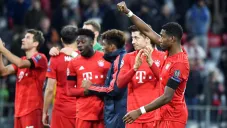 Bayern celebra su calificación a los 8vos de Final