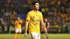 Francisco Venegas en un juego con Trigres