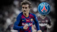 Antoine Griezmann durante un partido del Barcelona