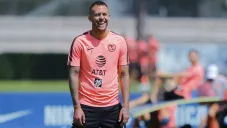 Jérémy Ménez durante una práctica en Coapa