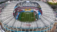 Vista del Estadio Azteca