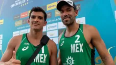 Juan Virgen y Lombardo Ontiveros tras su victoria