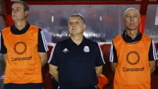 Gerardo Martino y su cuerpo técnico en Panamá