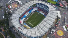 Vista del Estadio Azteca
