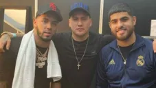 Nico Castillo junto a los exponentes del Flow Fest