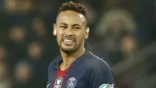 Neymar, en un partido del PSG