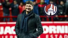 Hernán Cristante cuando era entrenador del Toluca