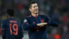 El delantero polaco fue la gran figura del Bayern Munich