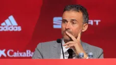Luis Enrique, en su presentación como DT de España