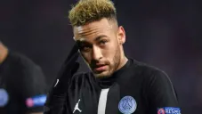 Neymar, en un partido del PSG