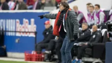 Matías Almeyda en un partido con San Jose Earthquakes