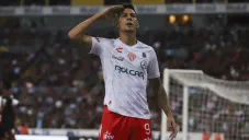 Mauro festeja uno de sus 12 goles marcados en el torneo