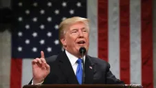 Donald Trump en campaña política