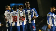 Mamadou Ndiaye celebrando su anotación