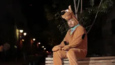 Scooby posa para la lente de RÉCORD