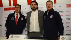 Luis Fernando Tena, Amaury Vergara y Ricardo Peláez