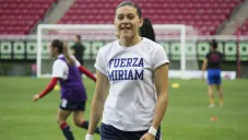 Norma Palafox durante el juego de la jornada 8 del Clausura 2019